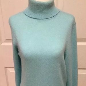 Victor Alfaro 100% Cashmere Sweater Large Blue